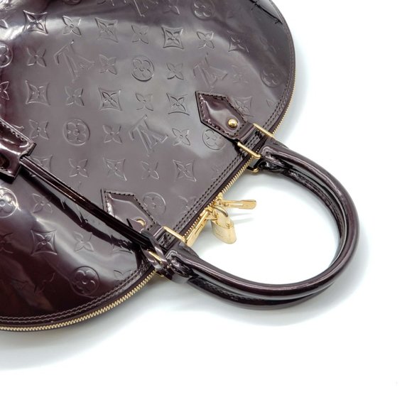 Louis Vuitton Alma GM Vernis Monogram Hand Bag - Picture 8 of 14